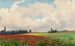 van een veld met klaprozen in Frankrijk - Charles Francis Browne — weergave van het kunstwerk