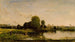 Rive avec volaille - Charles François Daubigny — weergave van het kunstwerk