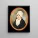 Mme Samuel Prioleau Catherine Cordes - Charles Fraser — ingelijst kunstwerk aan de muur