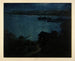 van de maanverlichte rivier Hudson - Charles Frederick William Mielatz — weergave van het kunstwerk