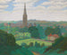 Salisbury - Charles Ginner — weergave van het kunstwerk