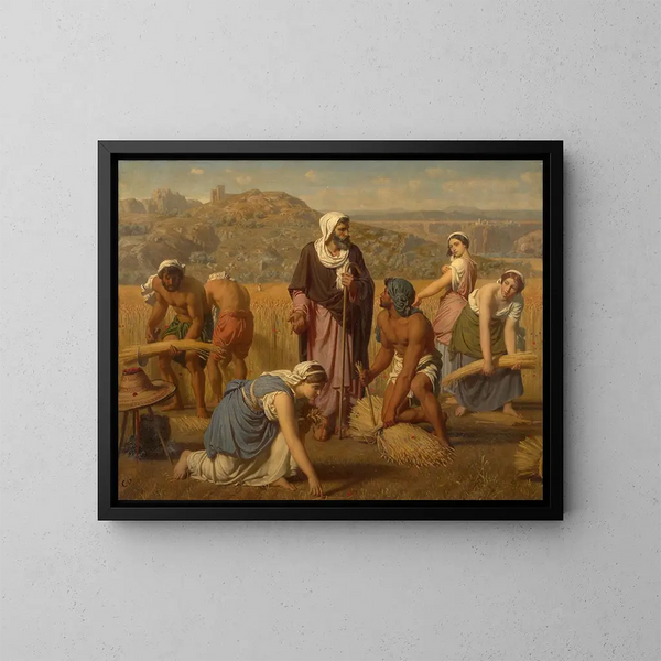 Ruth en Boaz - Charles Gleyre — ingelijst kunstwerk aan de muur