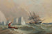 A Dutch merchant passing The Needles - Charles Gregory — artwork view