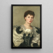 portret van mevrouw Charles Haigh-Wood - Charles Haigh-Wood — ingelijst kunstwerk aan de muur