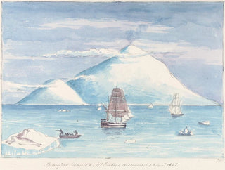 Charles Hamilton Smith - Beaufort Island  Mount Erebus.webp