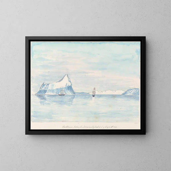 Île Cockburn, Inlet de l'Amirauté - Charles Hamilton Smith — ingelijst kunstwerk aan de muur