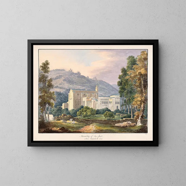 Monastère de San Just où Charles V est mort - Charles Hamilton Smith — ingelijst kunstwerk aan de muur