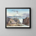 Mont Hecla, IJsland - Charles Hamilton Smith — ingelijst kunstwerk aan de muur