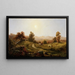 Landschap - Charles Herbert Moore — ingelijst kunstwerk aan de muur