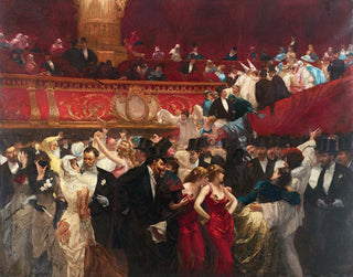 Maskerade - Charles Hermans — weergave van het kunstwerk