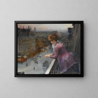 Charles Leroy Saint Aubert - Au Dessus Du Boulevard De Sebastopol Paris.webp