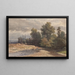 La Hulpe - Charles Ligny — ingelijst kunstwerk aan de muur