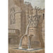 Fontaine dans une cour - Charles Louis Clérisseau — weergave van het kunstwerk