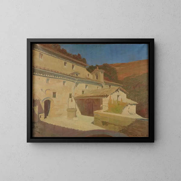 Carceri d'Invenzione - Charles Marie Dulac — ingelijst kunstwerk aan de muur