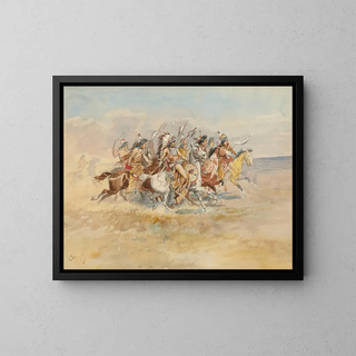 Charles Marion Russell - Blackfeet War Party.webp