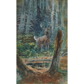 Charles Marion Russell - Deer In The Dell.webp