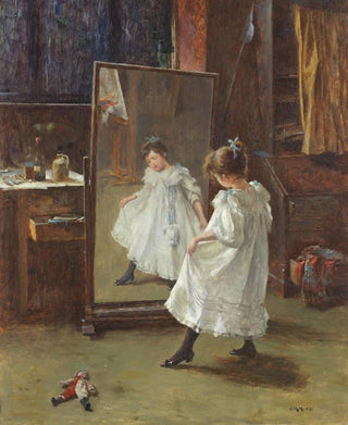 Charles Martin Hardie - The studio mirror.webp