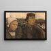 Couple in Zeeland - Charles Mertens — framed artwork on a wall