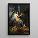 Reproduction of the painting Clio Muse of History - Charles Meynier
