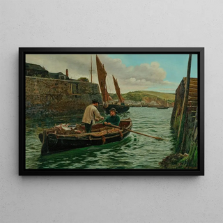 Charles Napier Hemy - The seine fishers.webp