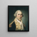 George Washington - Charles Peale Polk — ingelijst kunstwerk aan de muur
