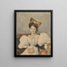 Doña Lucia Carranza de Rodriguez Orey - Charles Pellegrini — ingelijst kunstwerk aan de muur