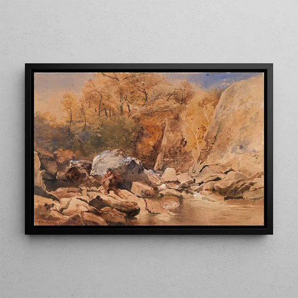 Charles Richardson - On the River Bracklinn Scotland.webp