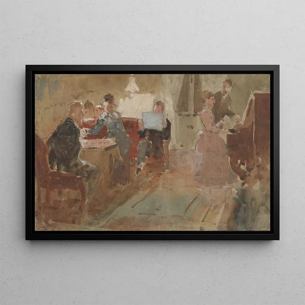 Charles Samuel Keene - Evening Entertainments.webp