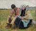 Auvers-sur-Oise - Charles Sprague Pearce — weergave van het kunstwerk