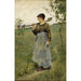 Reproductie van het schilderij Van terugkeer van het veld - Charles Sprague Pearce