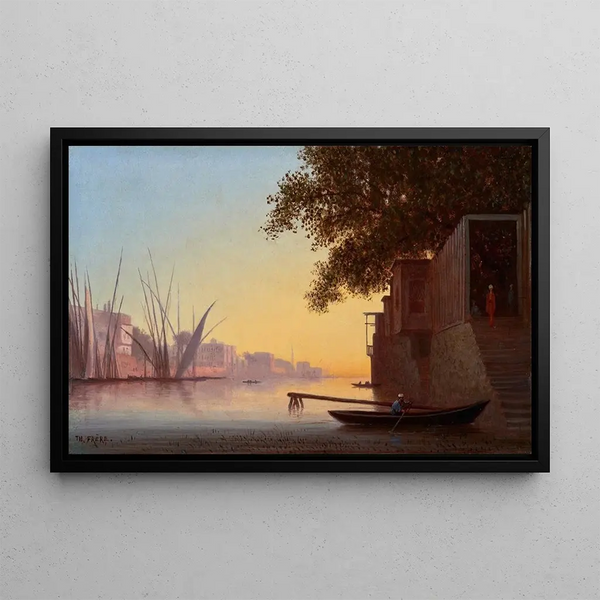 Charles Thodore Frre - Dhows on the Nile.webp