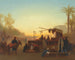 Marche au Caire - Charles Théodore Frère — weergave van het kunstwerk
