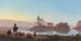 Vue de l'île de Philae Nubie - Charles Théodore Frère — weergave van het kunstwerk