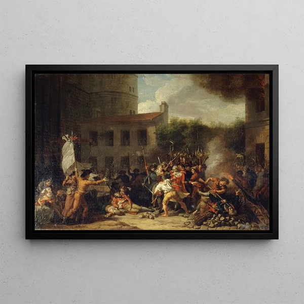 Charles Thvenin - Prise de la Bastille le 14 juillet 1789.webp