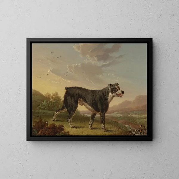 Tyke - Charles Towne — ingelijst kunstwerk aan de muur