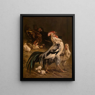 Charles Verlat - The King of the Poultry Yard.webp