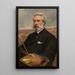 De schilder Jean Pierre François Lamorinière - Charles Verlat — weergave van het kunstwerk
