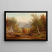 Herfst in de Catskills - Charles W. Knapp — ingelijst kunstwerk aan de muur