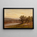 Landschap van de zomer in New England - Charles W. Knapp — ingelijst kunstwerk aan de muur