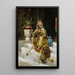 De bewaker - Charles Wilda — ingelijst kunstwerk aan de muur