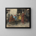 Het spel - Charles Wilda — ingelijst kunstwerk aan de muur