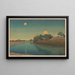 Taj Mahal bij schemering - Charles William Bartlett — ingelijst kunstwerk aan de muur