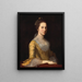 Margaret Strachan Mme Thomas Harwood - Charles Willson Peale — ingelijst kunstwerk aan de muur