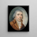 Portret van een edelman - Charles Willson Peale — ingelijst kunstwerk aan de muur