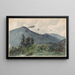 Witte Bergen vanaf Fernald's Hill - Charles de Wolf Brownell — ingelijst kunstwerk aan de muur