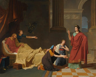 Charlesdouard Chaise - Les Filles de Plias demandant  Mde le rajeunissement de leur pre.webp