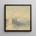 Kasteel - John Varley — ingelijst kunstwerk aan de muur