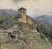 Château de Groppenstein nabij Overvellach - Fritz Lach — weergave van het kunstwerk