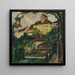 Kasteel van Seefeld IV - Leo Putz — ingelijst kunstwerk aan de muur