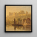 Château de Windsor depuis la Tamise - William Daniell — framed artwork on a wall
